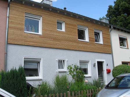 Anbringen einer Holzfassade